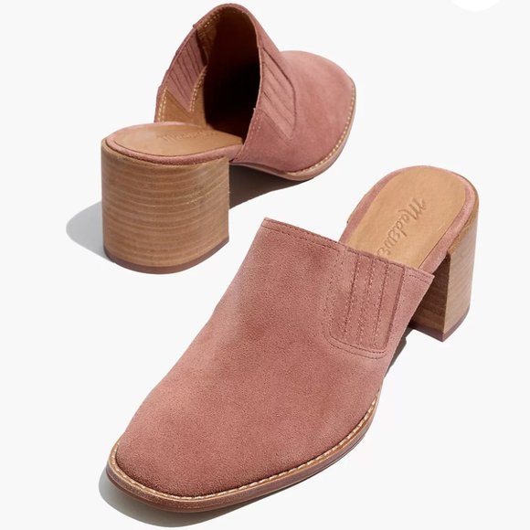Madewell Shoes - The Carey Mule in Suede